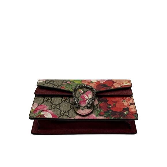 Gucci  GG Supreme Monogram Blooms Super Mini Dionysus Shoulder bag*Dry Rose - Picture 12 of 16